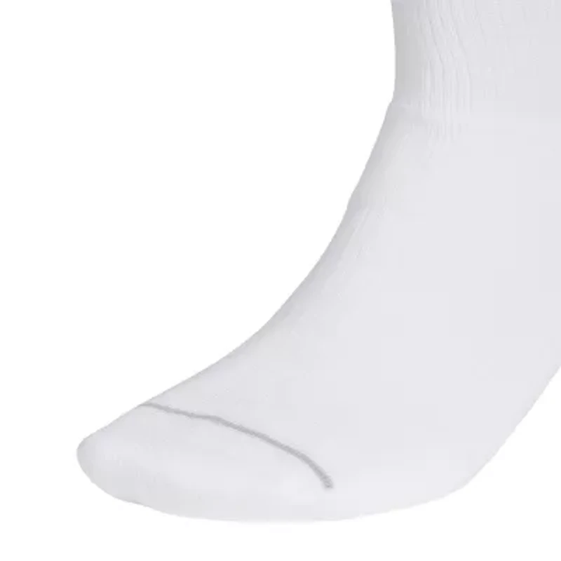 adidas Cushioned 4.0 High Mens Multi-Pack 3 Pair Quarter Ankle Socks