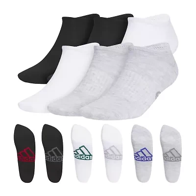 adidas Superlite Mens Multi-Pack 6 Pair No Show Socks