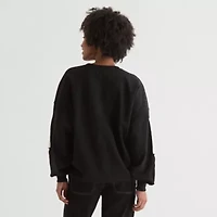 Skeleton Crew Sweatshirt Womens Neck Long Sleeve Juniors