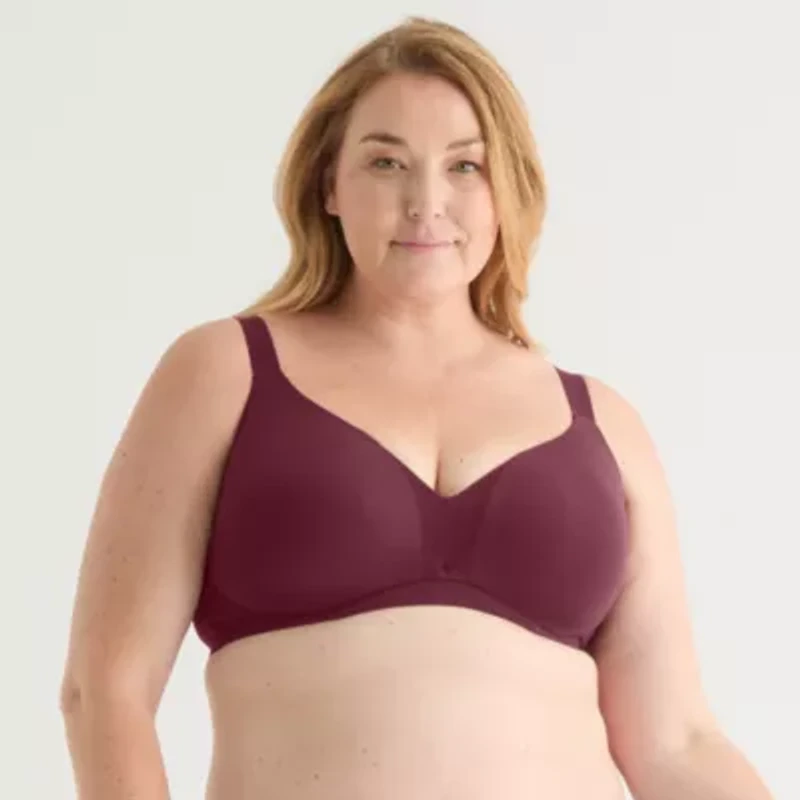 Liz Claiborne Cool Touch Lightly Lined Wireless Full Coverage Bra 351864