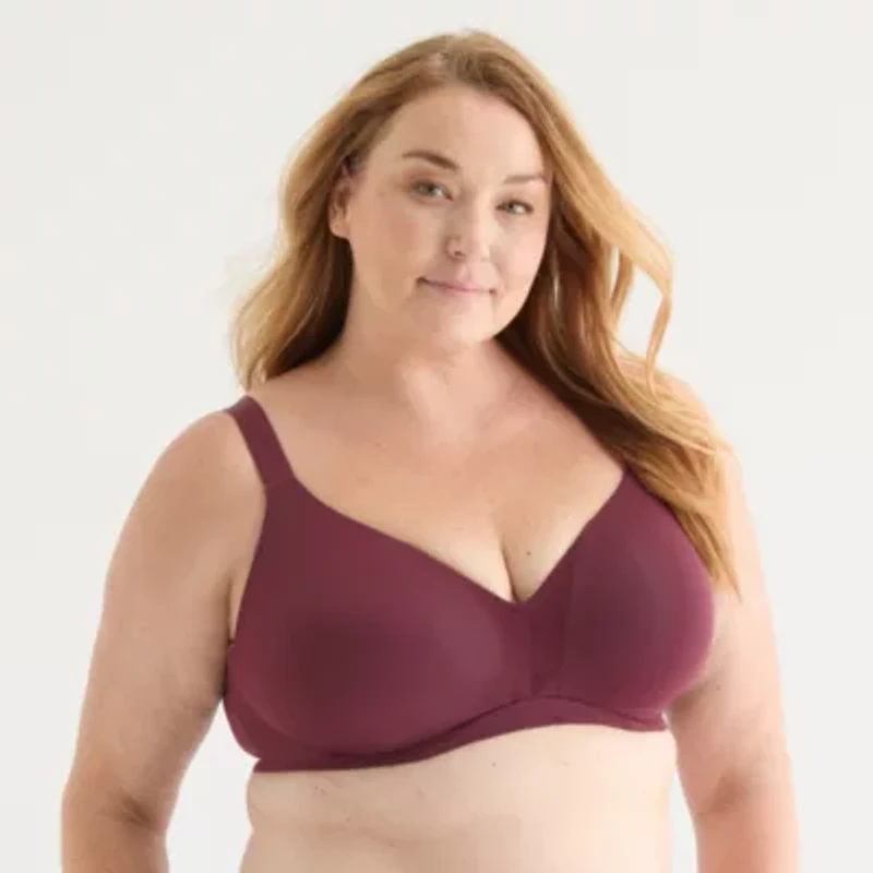 Liz Claiborne Cool Touch Lightly Lined Wireless Full Coverage Bra 351864