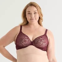 Liz Claiborne No Show Wireless Full Coverage Bra 355388