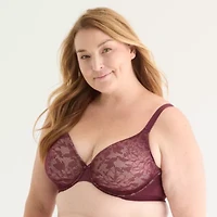 Liz Claiborne No Show Wireless Full Coverage Bra 355388