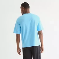 Xersion Oversized Heavyweight Mens Crew Neck Short Sleeve Active T-Shirt