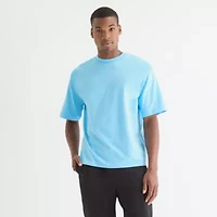 Xersion Oversized Heavyweight Mens Crew Neck Short Sleeve Active T-Shirt