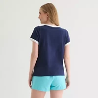 Champion Womens Crew Neck Short Sleeve Active T-Shirt