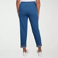 Alfred Dunner El Paso Womens Straight Ankle Pant