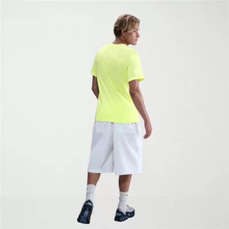 Nike Mens Crew Neck Short Sleeve Regular Fit Graphic T-Shirt