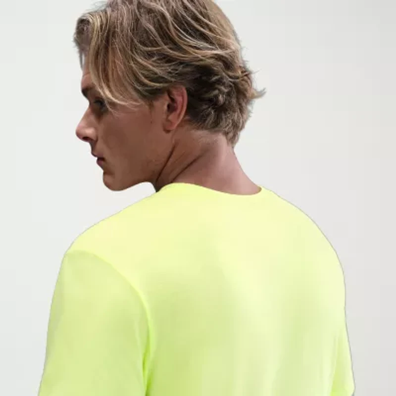 Nike Mens Crew Neck Short Sleeve Regular Fit Graphic T-Shirt