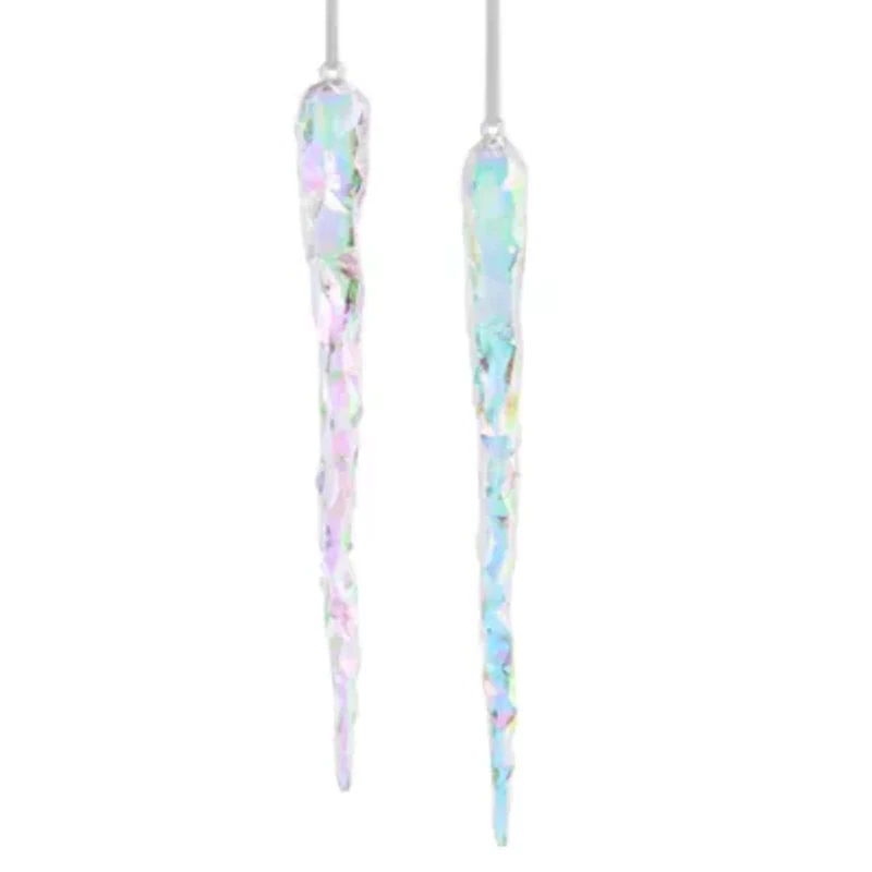 North Pole Trading Co. Icicle Set 2-pc. Christmas Ornament