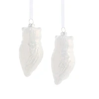 North Pole Trading Co. Owl Set 2-pc. Christmas Ornament