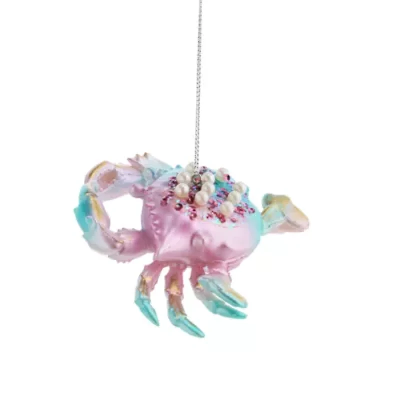 North Pole Trading Co. Crab Christmas Ornament