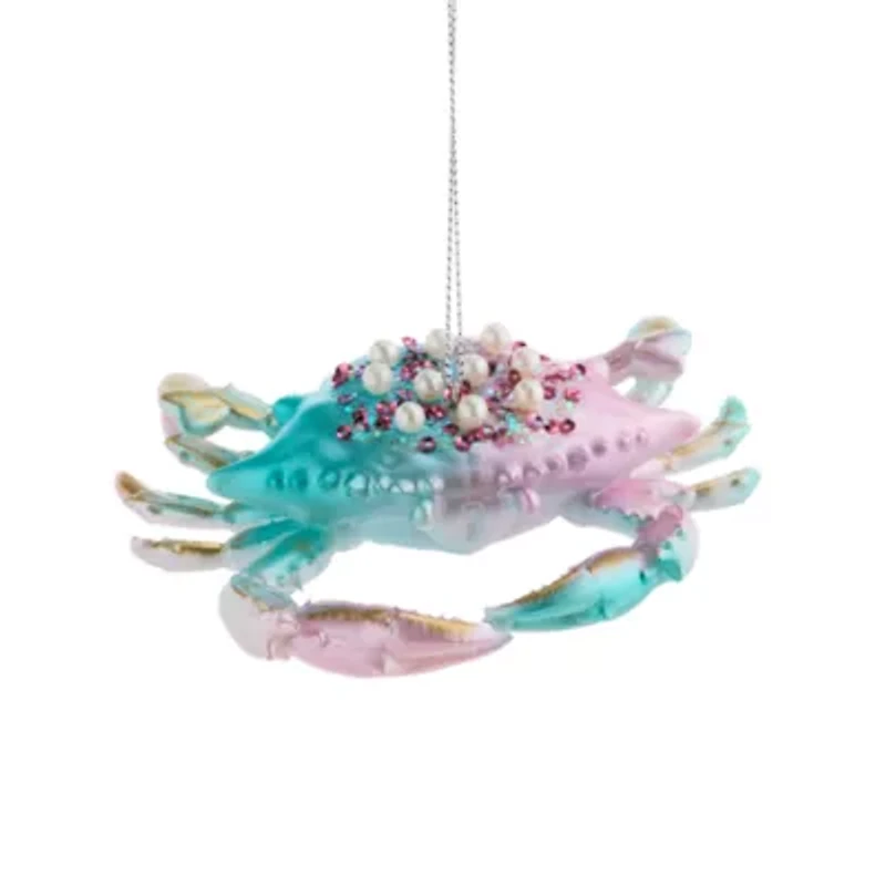 North Pole Trading Co. Crab Christmas Ornament