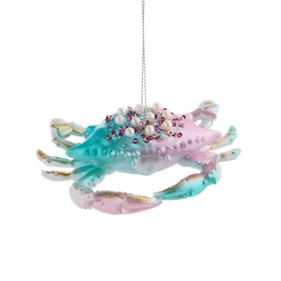 North Pole Trading Co. Crab Christmas Ornament