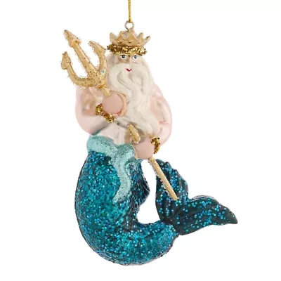 North Pole Trading Co. King Tritan Christmas Ornament