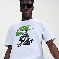 Nike Mens Crew Neck Short Sleeve Regular Fit Graphic T-Shirt