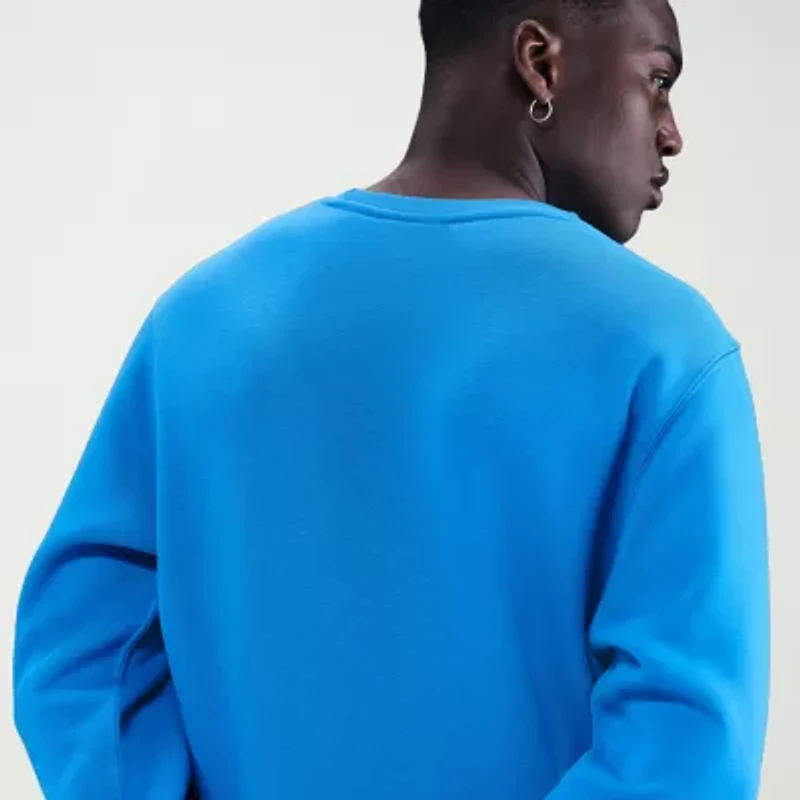 Nike Fleece Mens Crew Neck Long Sleeve Sweatshirt