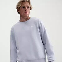 Nike Club Fleece Mens Crew Neck Long Sleeve Sweatshirt