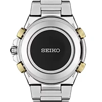 Seiko Mens Chronograph Two Tone Stainless Steel Bracelet Watch Ssg010