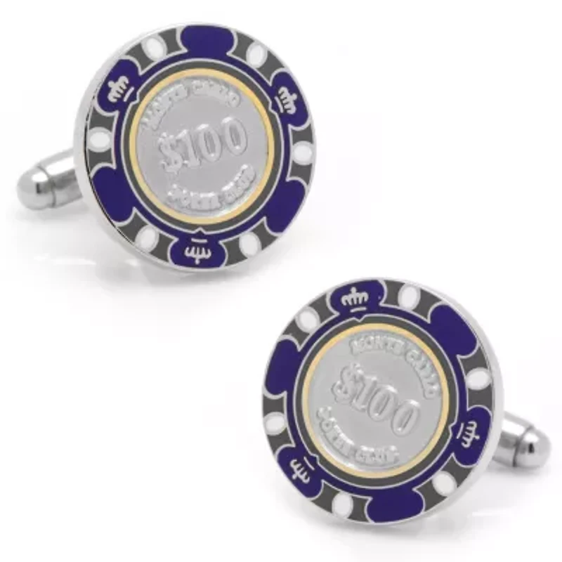 Poker Chip Cufflinks
