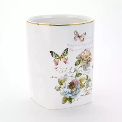 Avanti Butterfly Garden Trash Can
