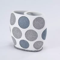 Avanti Dotted Circle Toothbrush Holder