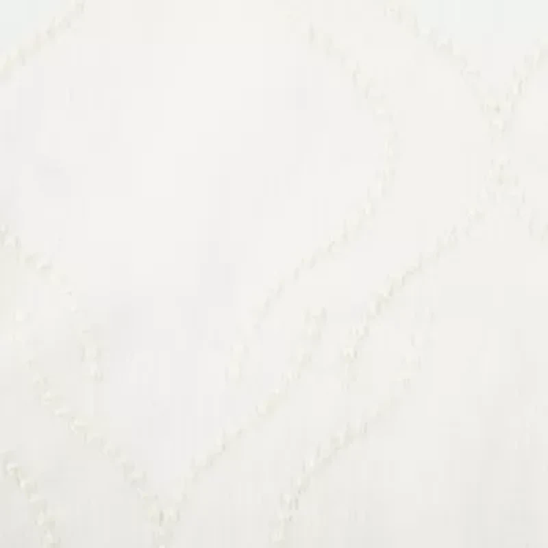 Regal Home Sterling Matte Grommet Top Sheer Curtain Panel