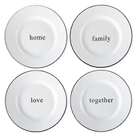 JCPenney Home 4-pc. Stoneware Salad Plate