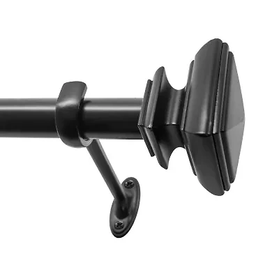 Decopolitan Square Adjustable Curtain 5/8" Rod
