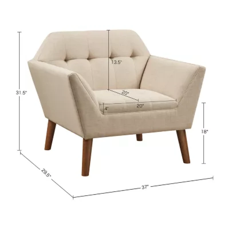 INK+IVY Newport Lounge Chair