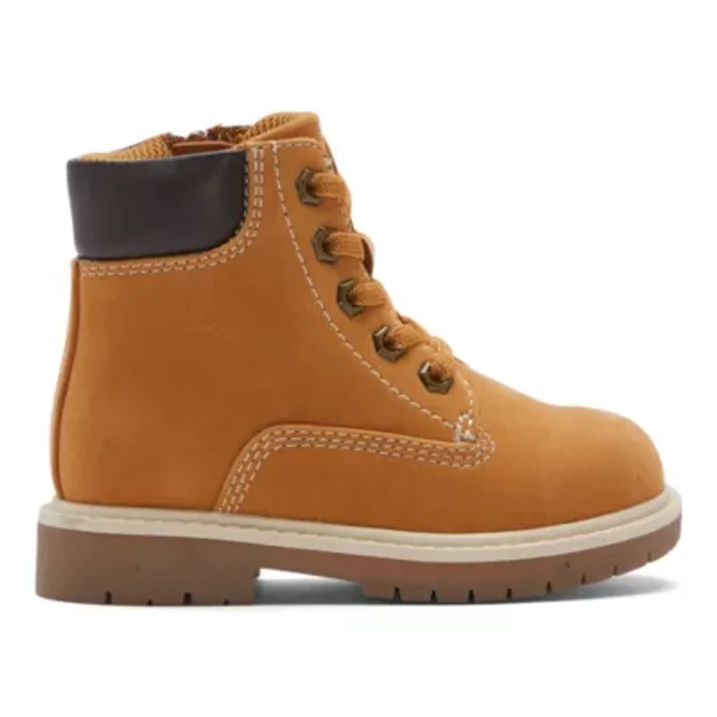 Thereabouts Toddler Boys Lil Luke Flat Heel Hiking Boots