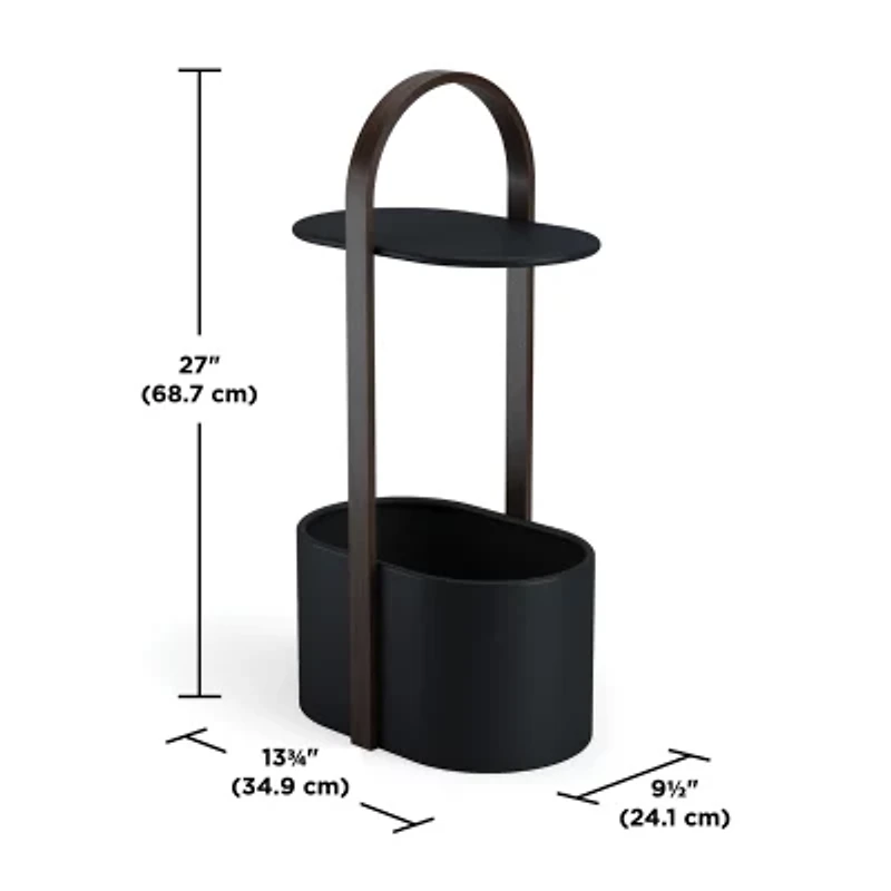 Umbra Bellwood Storage Metal End Table