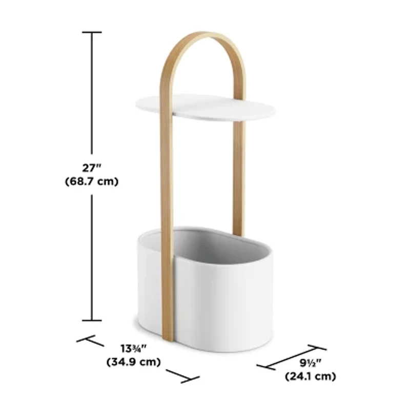 Umbra Bellwood Storage Metal End Table