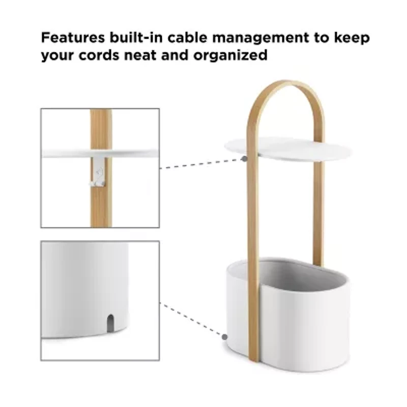Umbra Bellwood Storage Metal End Table