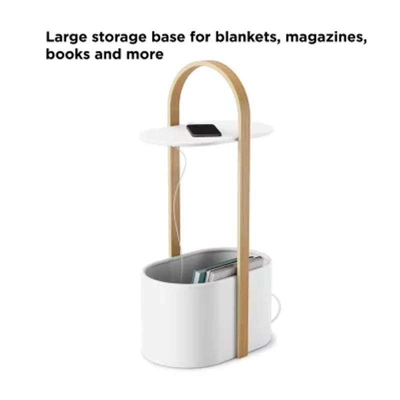 Umbra Bellwood Storage Metal End Table