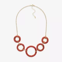 Bijoux Bar Womens 23 Inch Collar Necklace