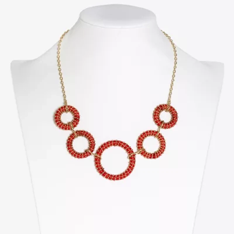 Bijoux Bar Womens 23 Inch Collar Necklace