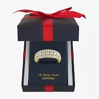 1 CT.T.W. Natural Diamond 14K Gold Anniversary Band