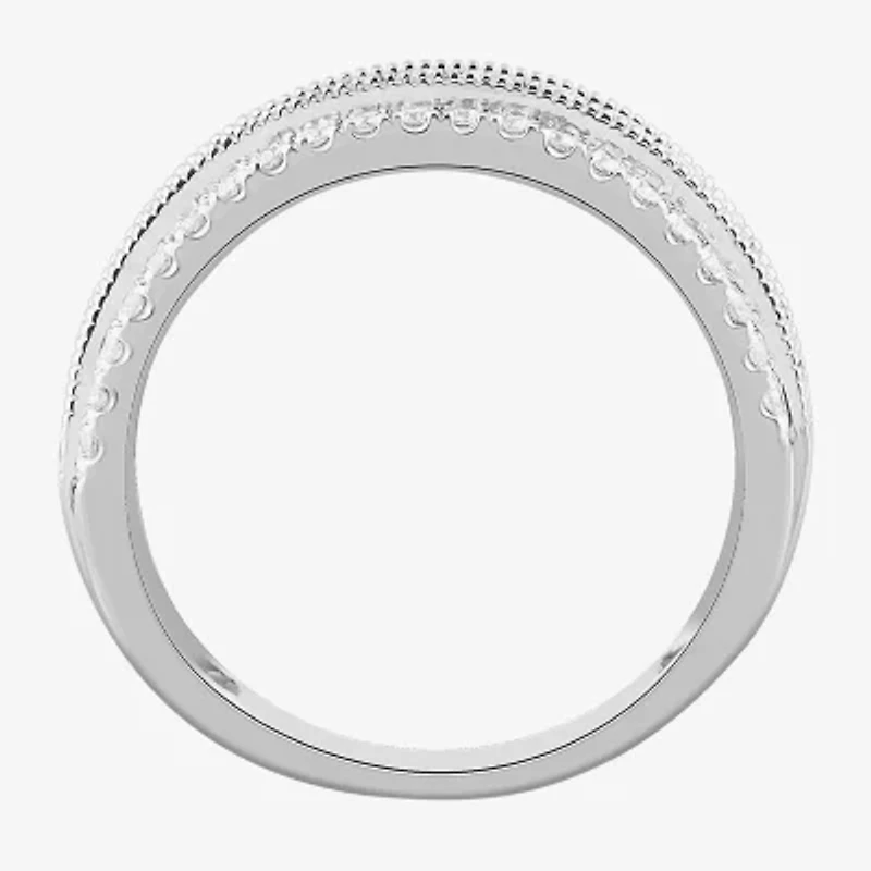 (G-H / VS2-SI1) 3/4 CT. T.W. Lab Grown Diamond 10K Gold Anniversary Band