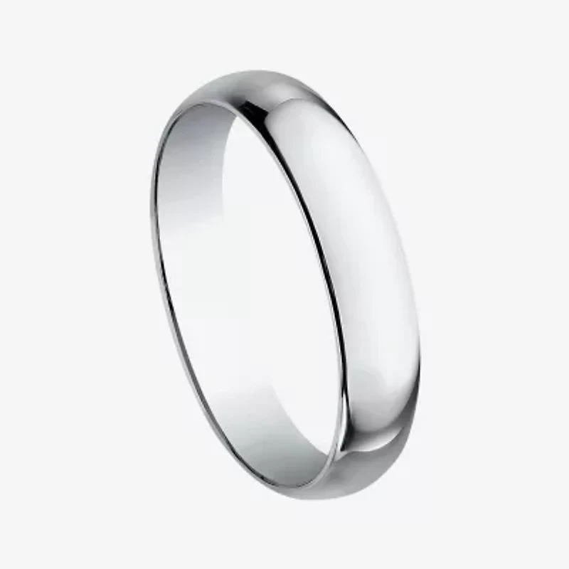 Mens 4MM 10K Gold Wedding Band