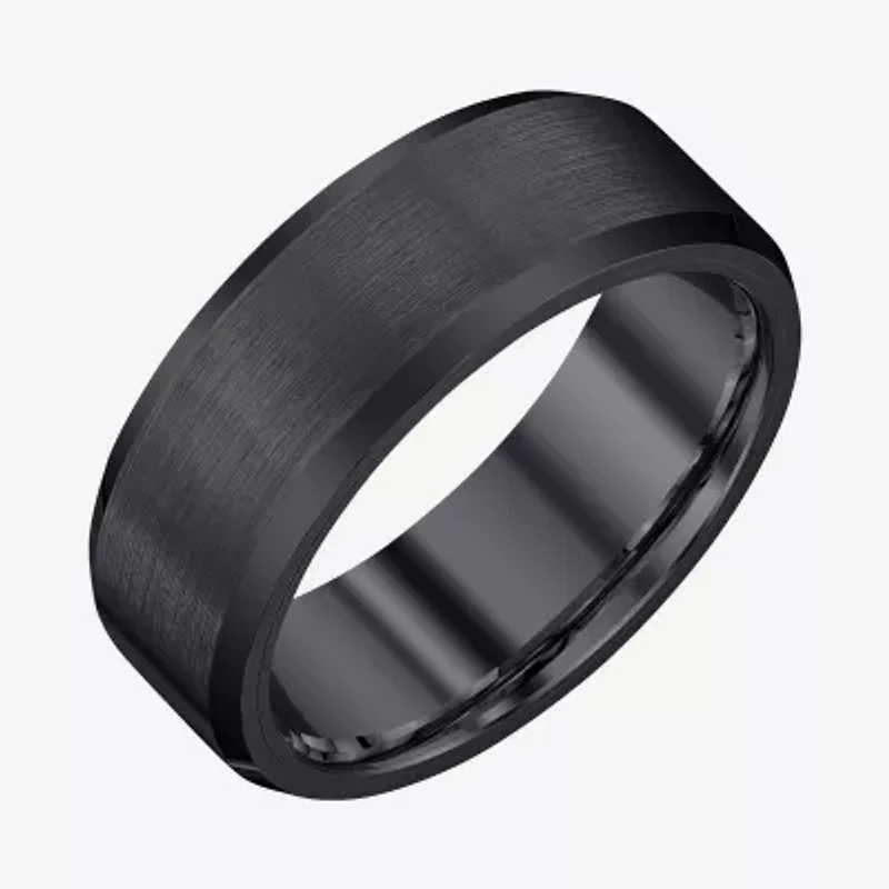 Mens 8MM Tungsten Wedding Band