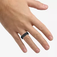 Mens 8MM Tungsten Wedding Band