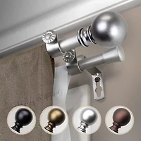 Rod Desyne Luna ⅝" Adjustable Double Curtain