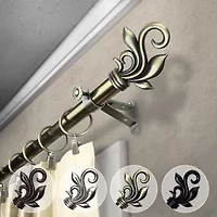 Rod Desyne Delilah 13/16" Adjustable Curtain