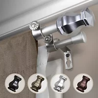 Rod Desyne Emelia ⅝" Adjustable Double Curtain