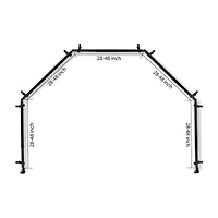Rod Desyne Faceted Sided Bay Window