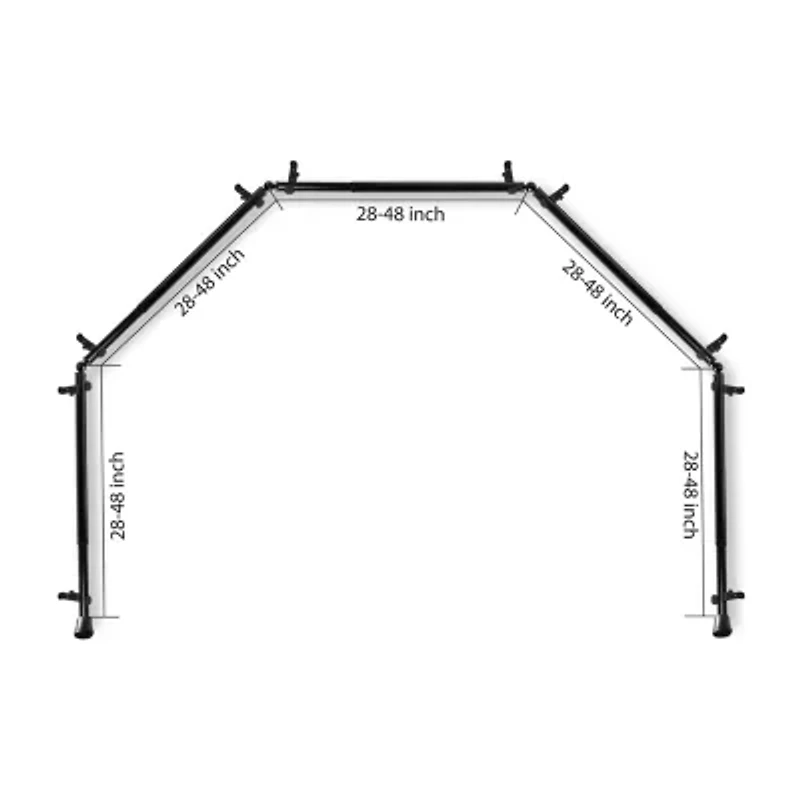 Rod Desyne Naomi 5 Sided Bay Window
