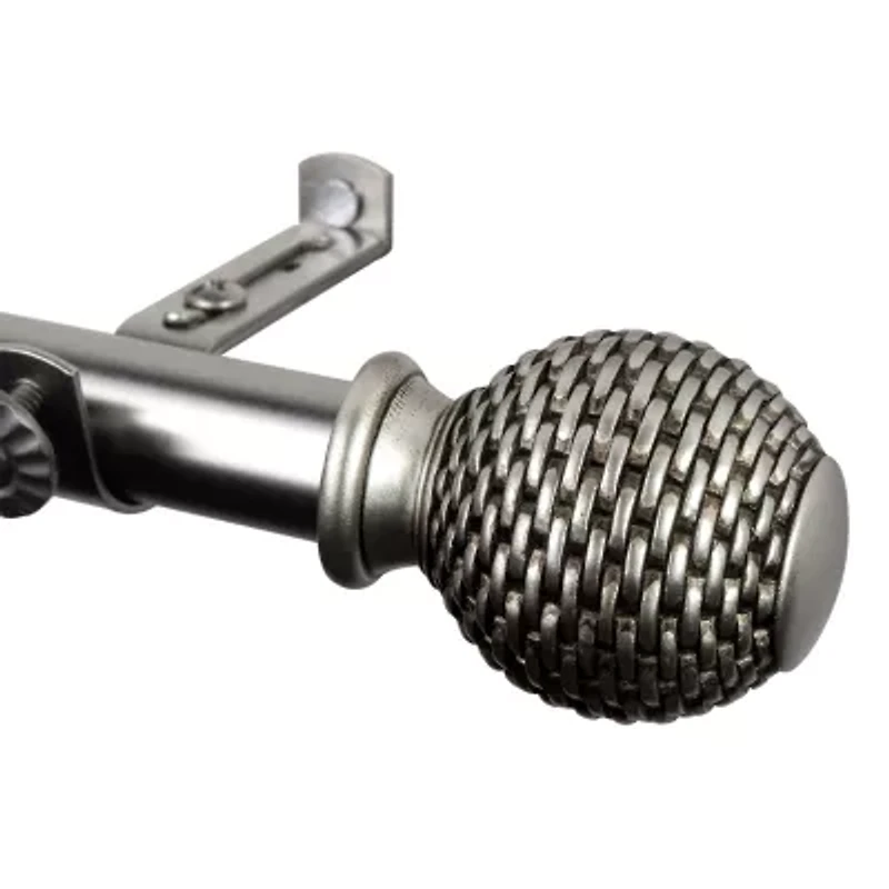 Rod Desyne Ozana 3/4 Adjustable Curtain