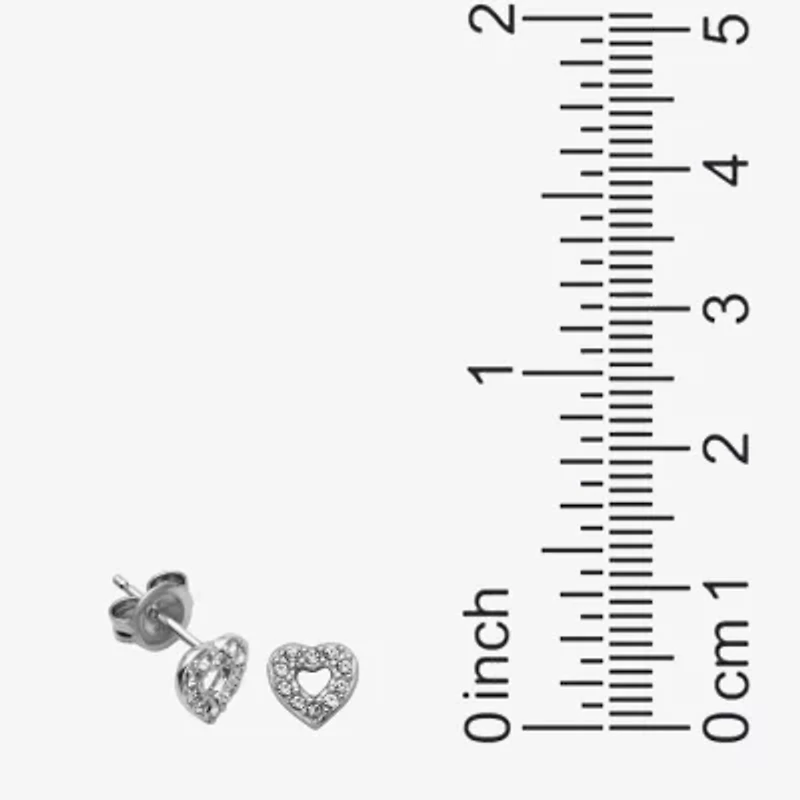 Girls White Cultured Freshwater Pearl Sterling Silver Heart 2-pc. Jewelry Set