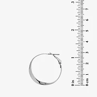Hoop Earrings Sterling Silver